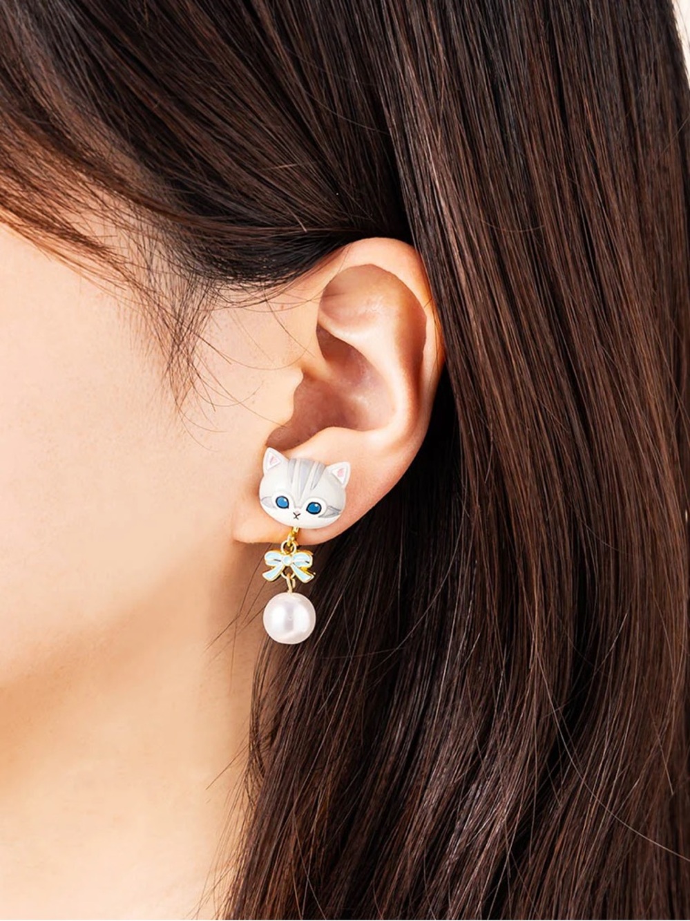 🆕 Mofusand Press-On Earrings (FROM JAPAN)